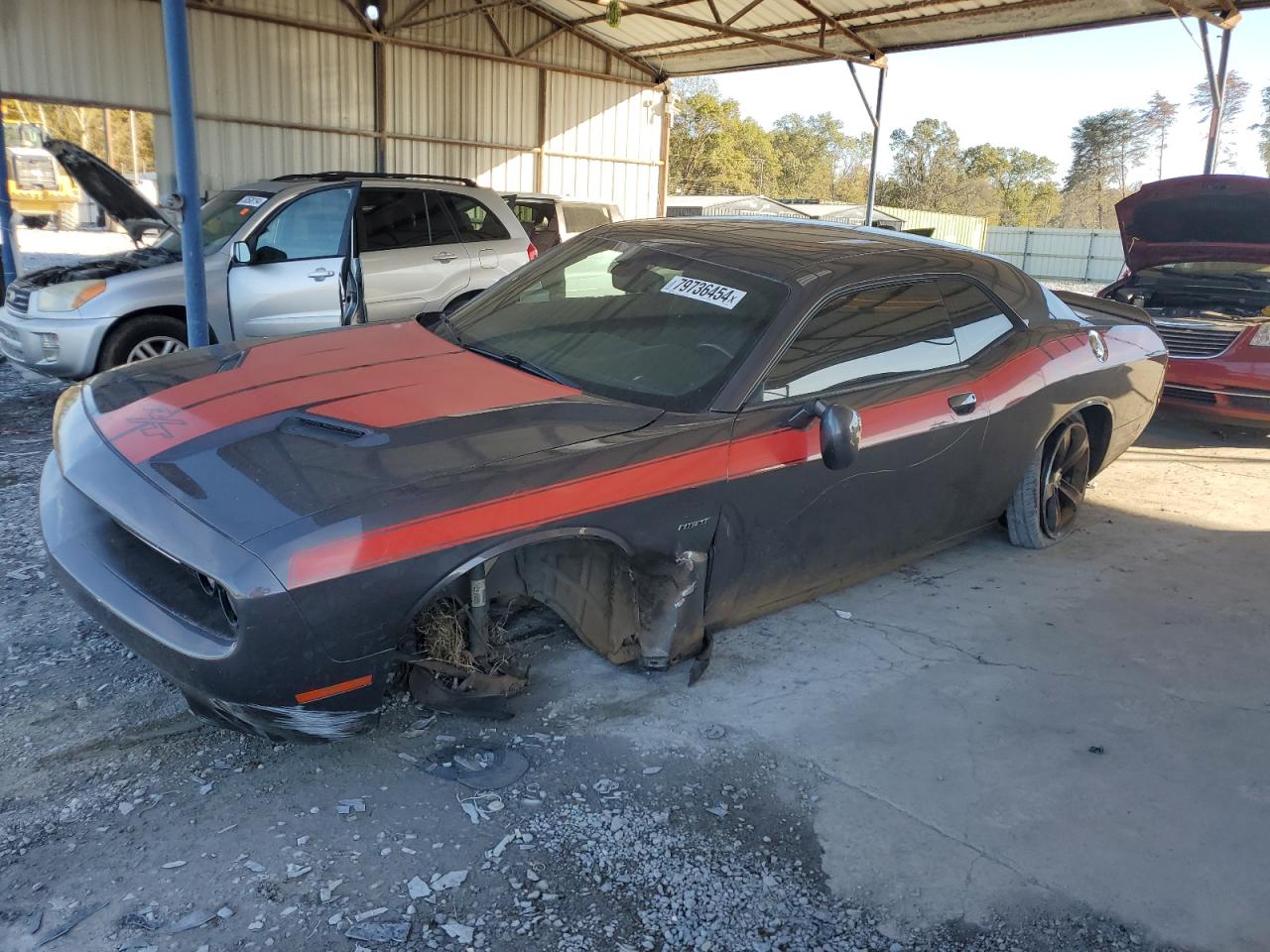 VIN 2C3CDZBT5JH204288 2018 DODGE CHALLENGER no.1