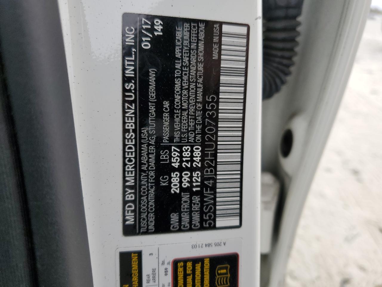 2017 Mercedes-Benz C-klasse - Image 13