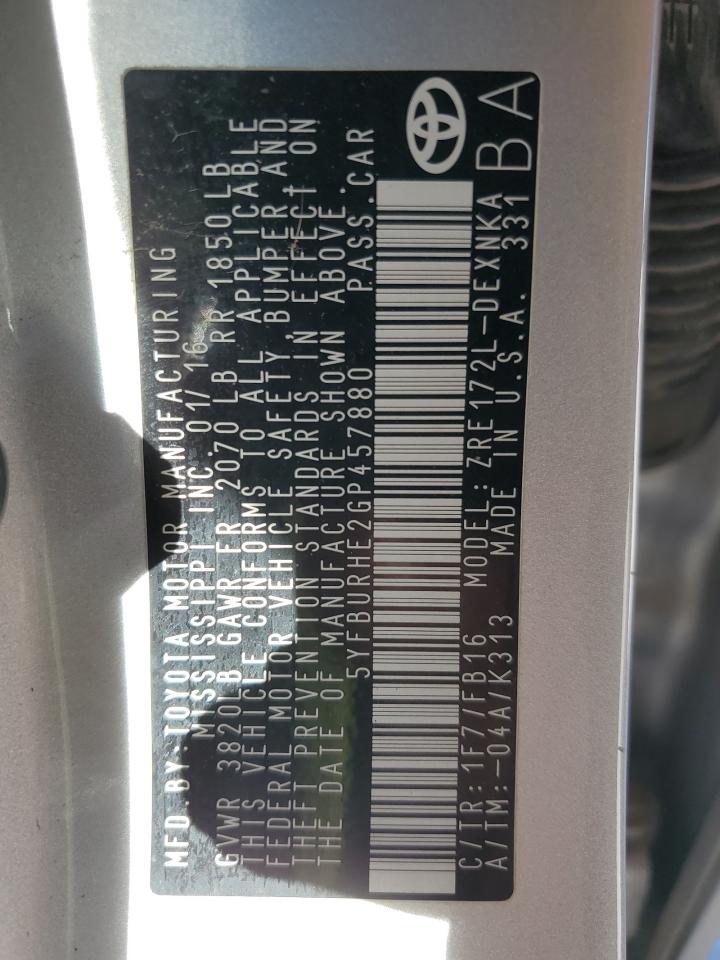 2016 Toyota Corolla - Image 12