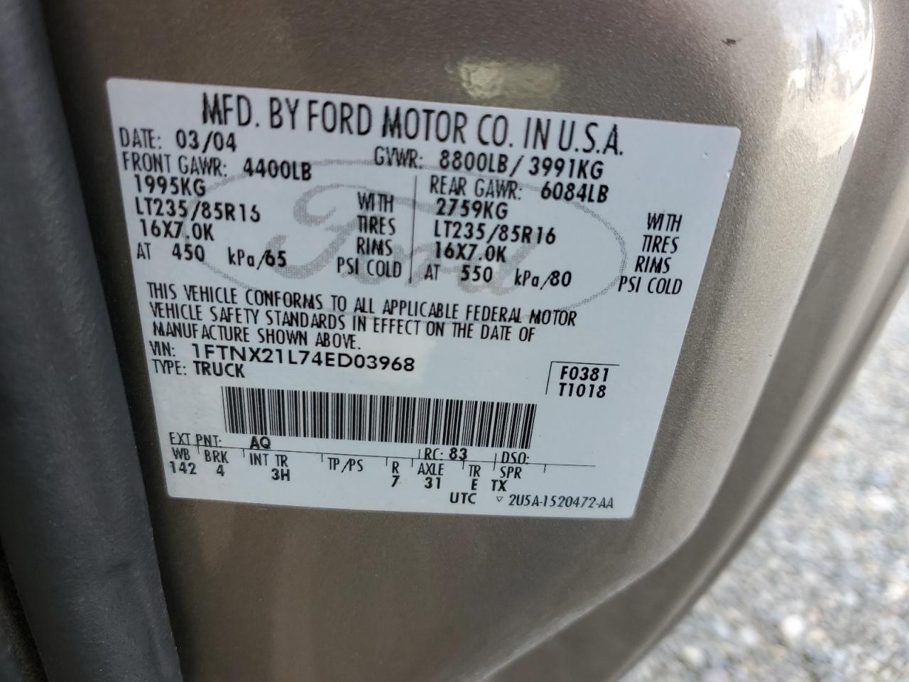 2004 Ford F250 - Image 14