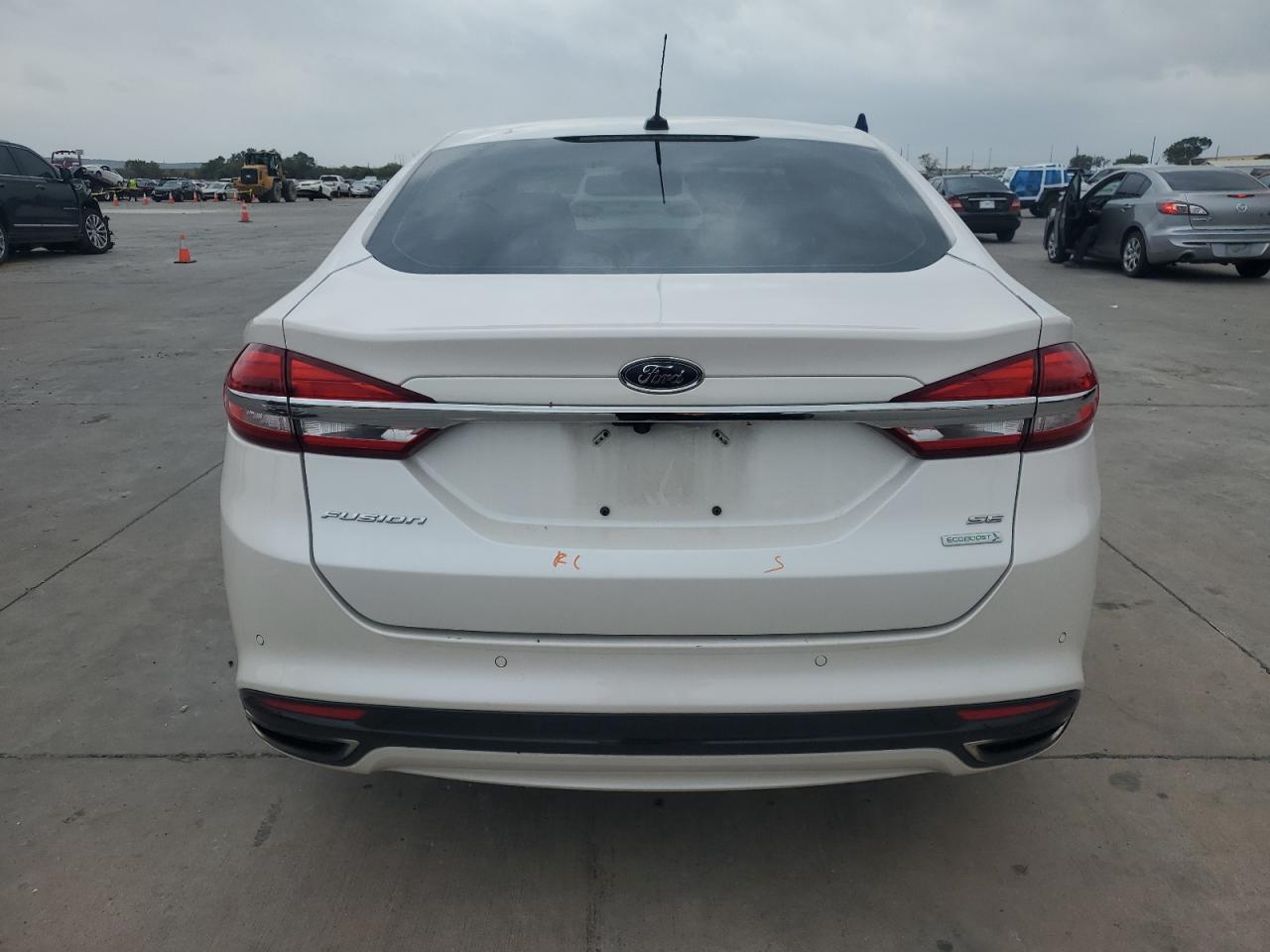 2017 Ford Fusion Se VIN: 3FA6P0H9XHR190027 Lot: 78716844