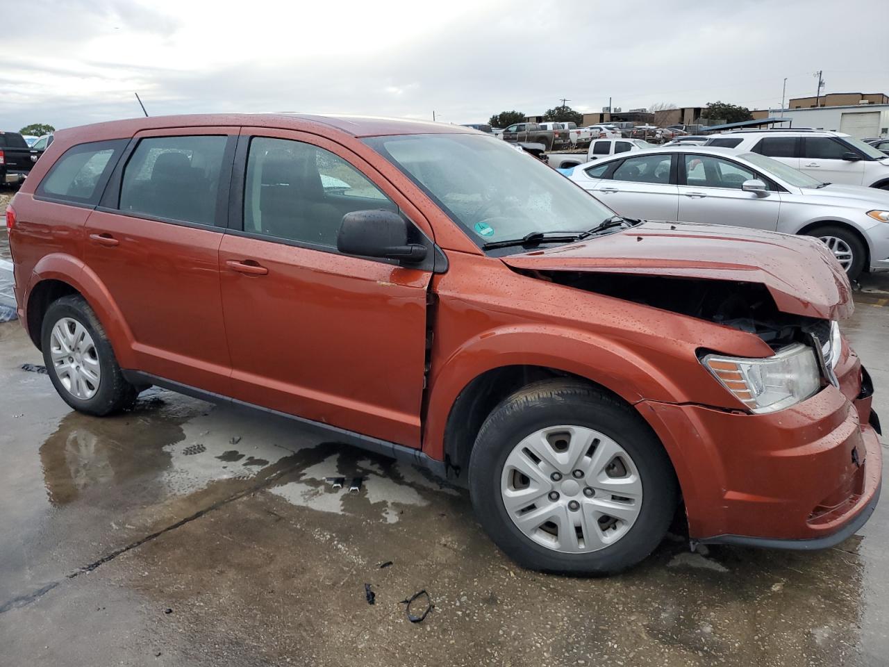 VIN 3C4PDCAB5ET235556 2014 DODGE JOURNEY no.4