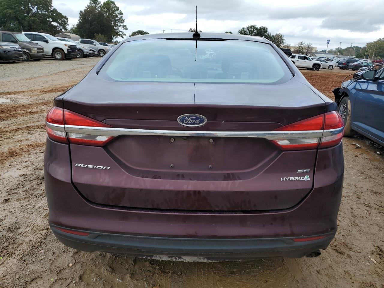 2017 Ford Fusion Se Hybrid VIN: 3FA6P0LU0HR167500 Lot: 78083394