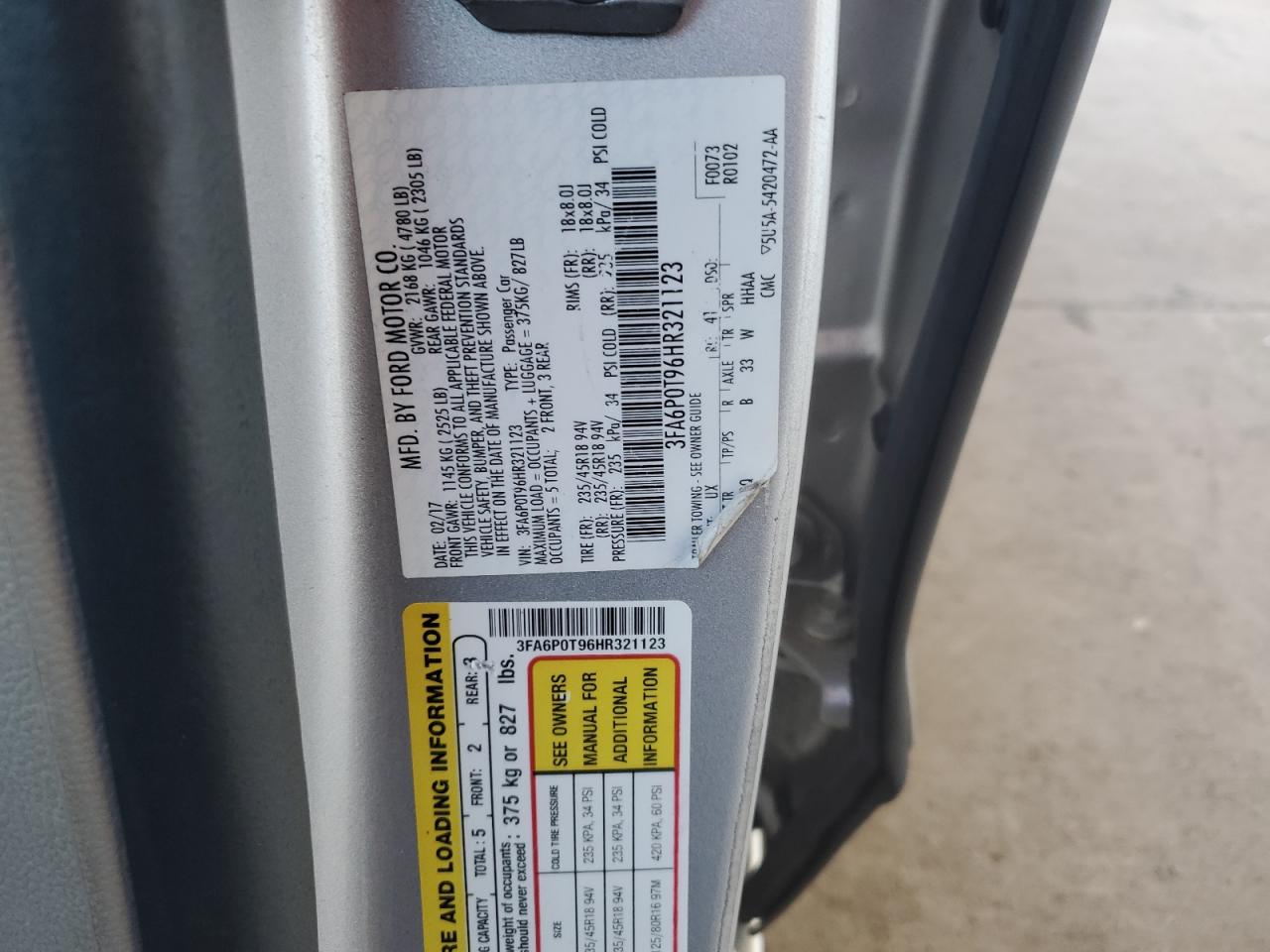 2017 Ford Fusion - Image 12