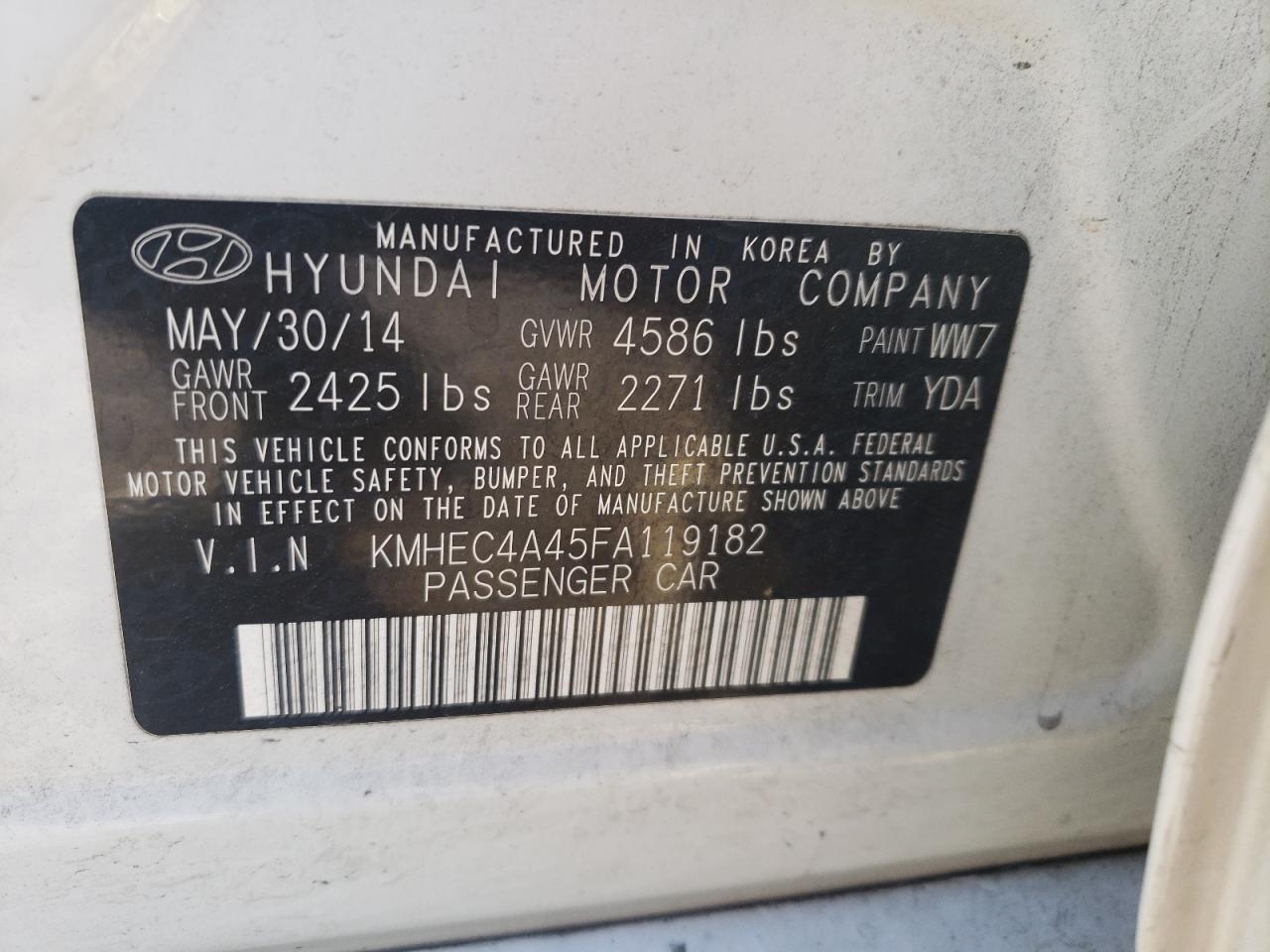 2015 Hyundai Sonata - Image 13