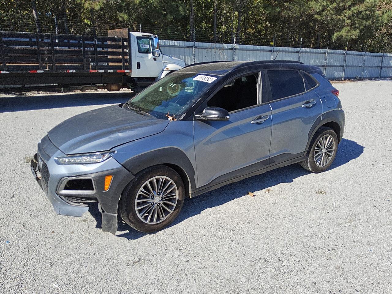 2020 Hyundai Kona Sel VIN: KM8K22AAXLU417124 Lot: 80351474