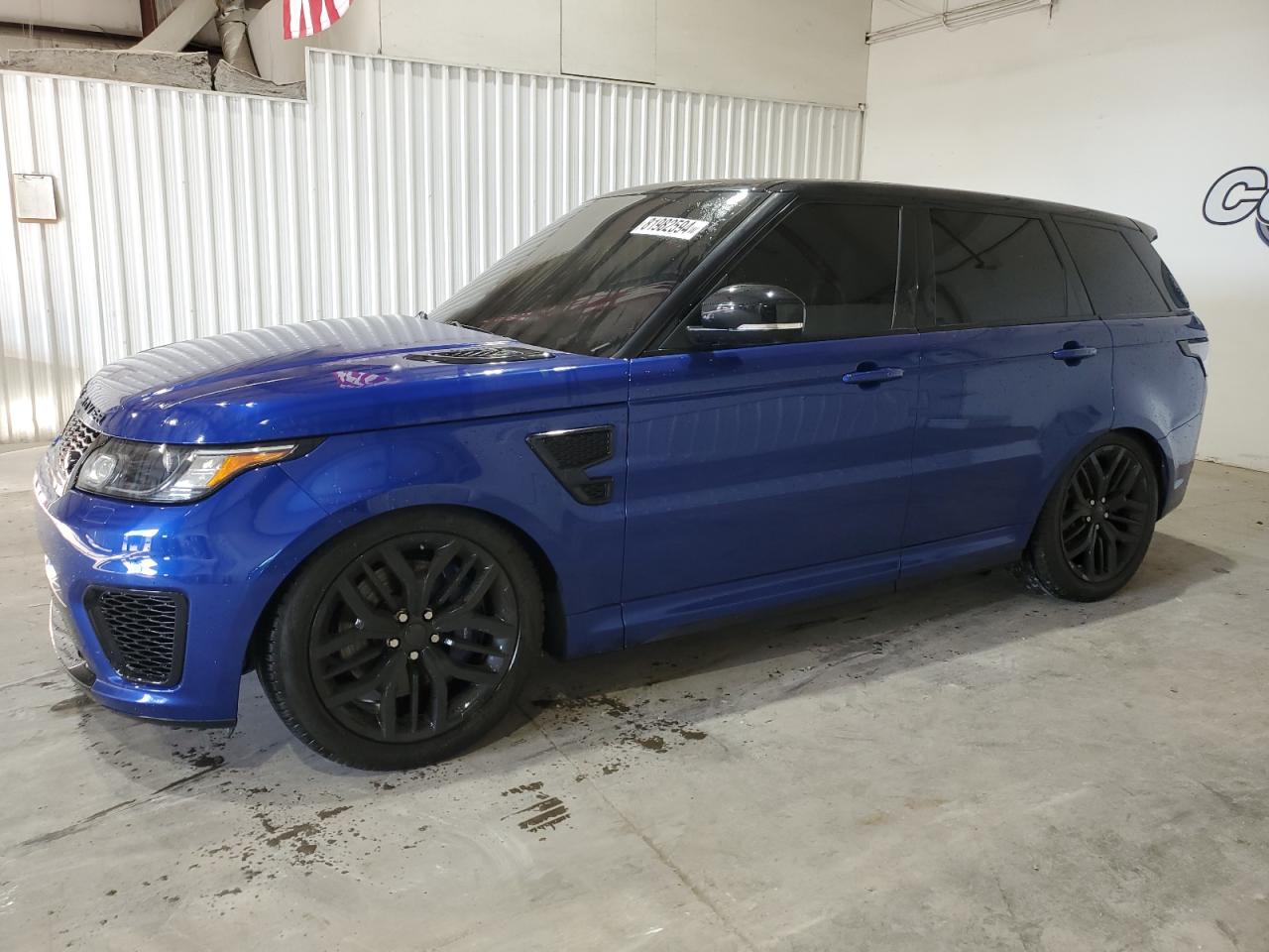 2015 Land Rover Range Rover Sport Svr VIN: SALWZ2EF8FA510925 Lot: 81982594