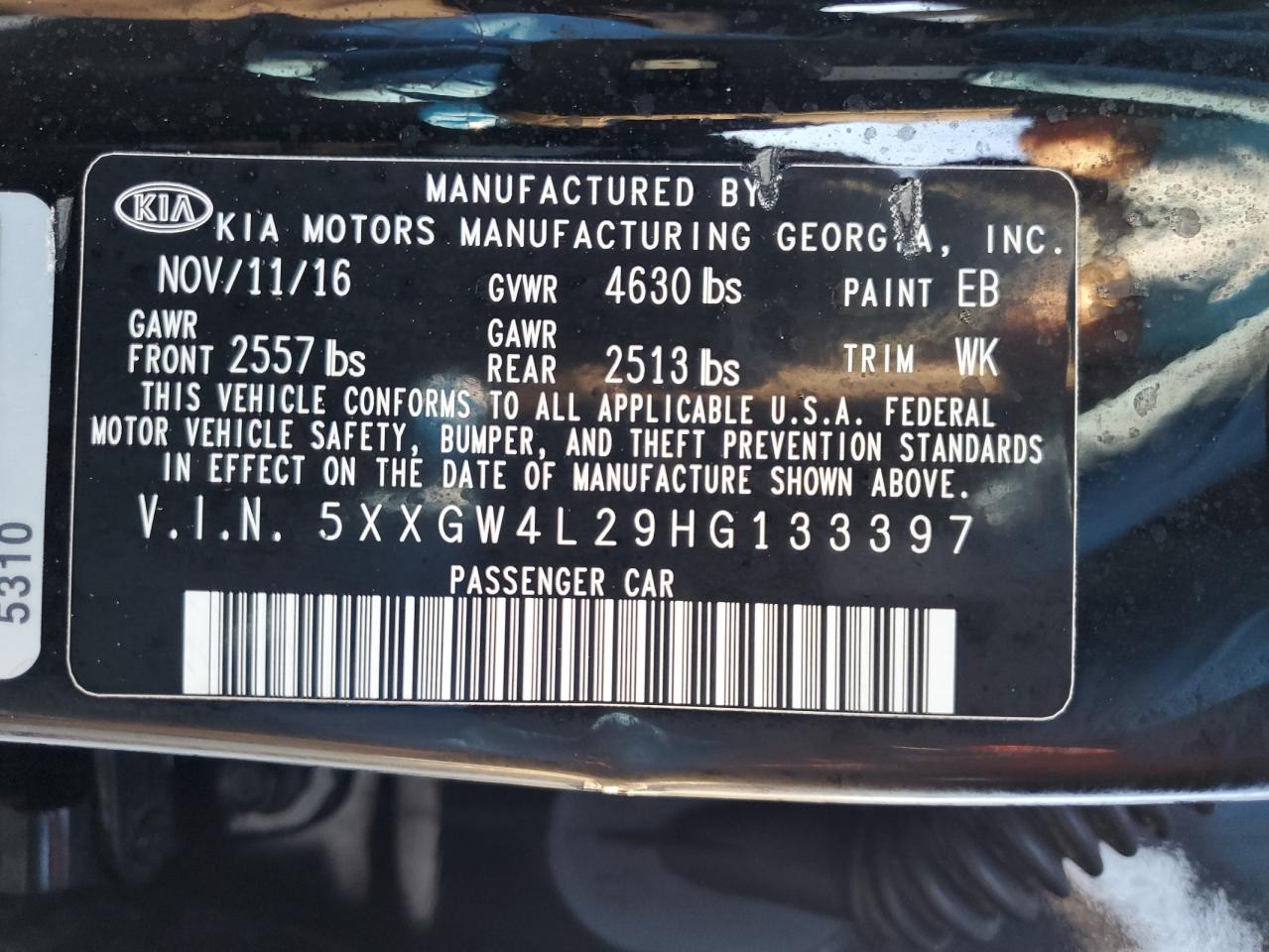 2017 Kia Optima - Image 13