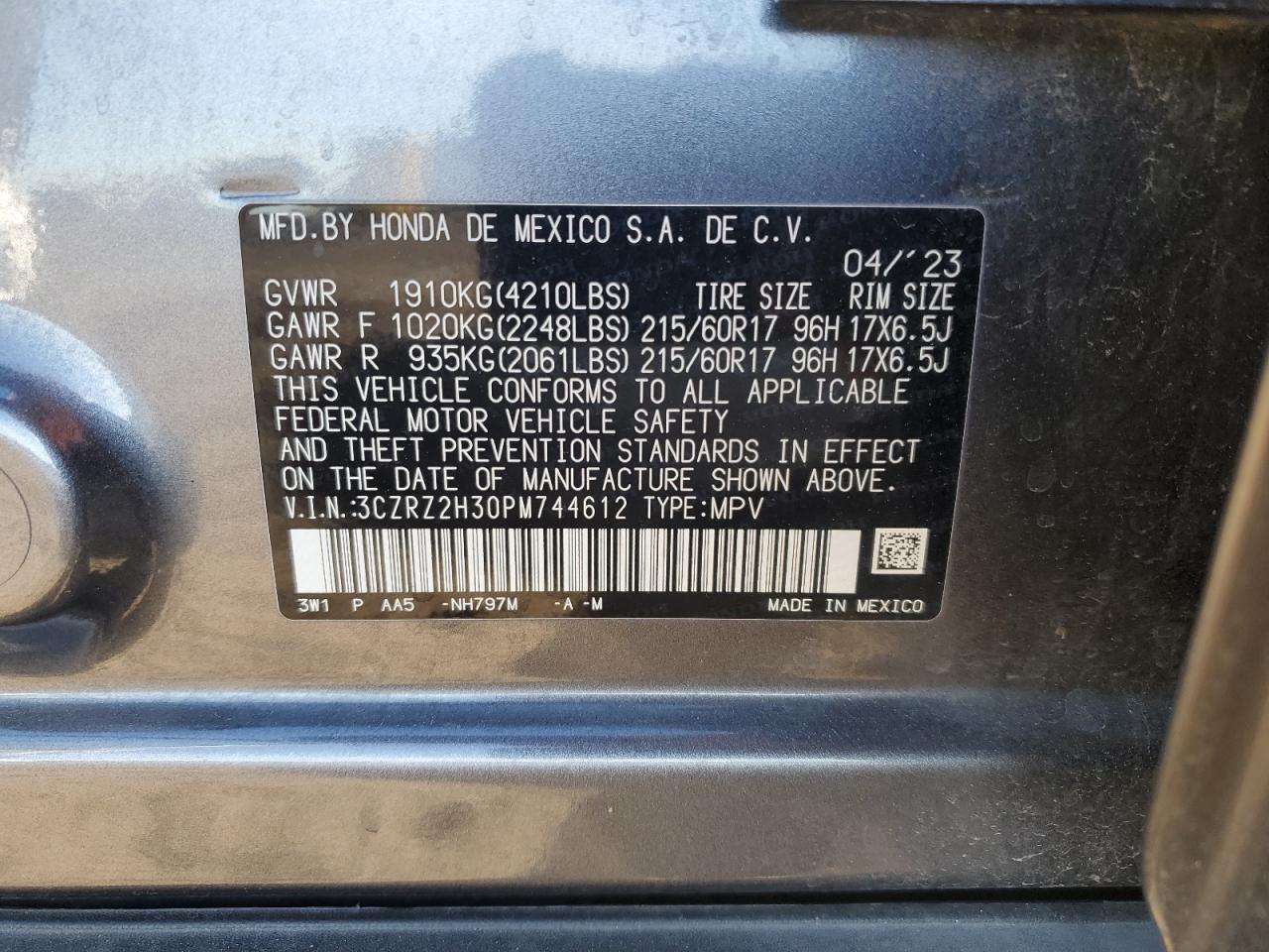 2023 Honda HR-V - Image 13