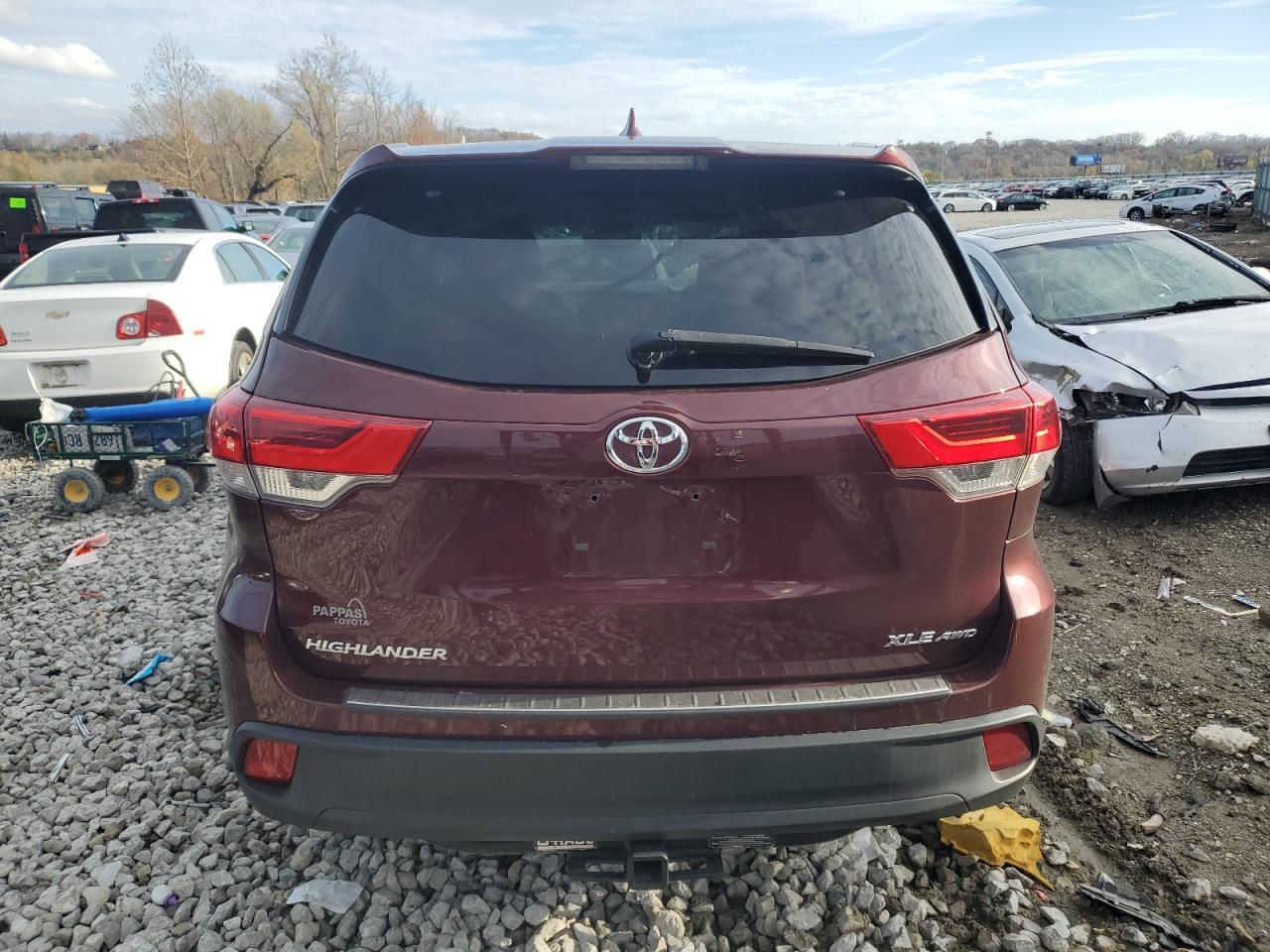 2018 Toyota Highlander Se VIN: 5TDJZRFH5JS825980 Lot: 80786494