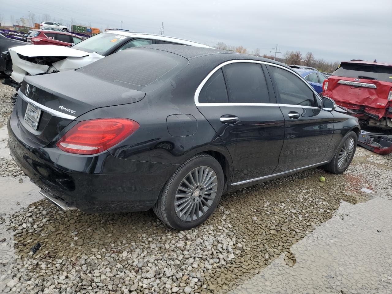 VIN 55SWF4KB8FU033318 2015 MERCEDES-BENZ C-CLASS no.3