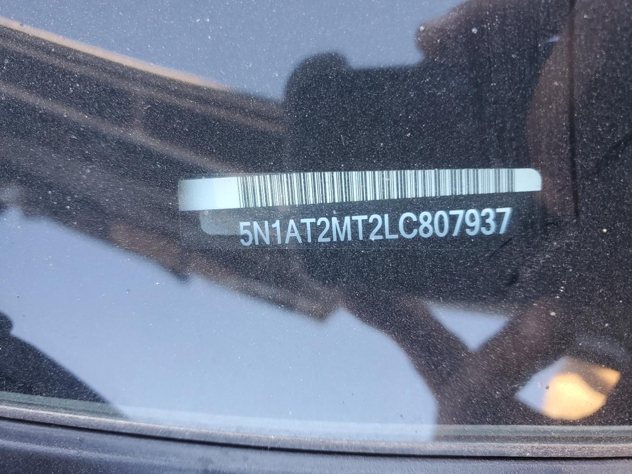 VIN 5N1AT2MT2LC807937 2020 NISSAN ROGUE no.12