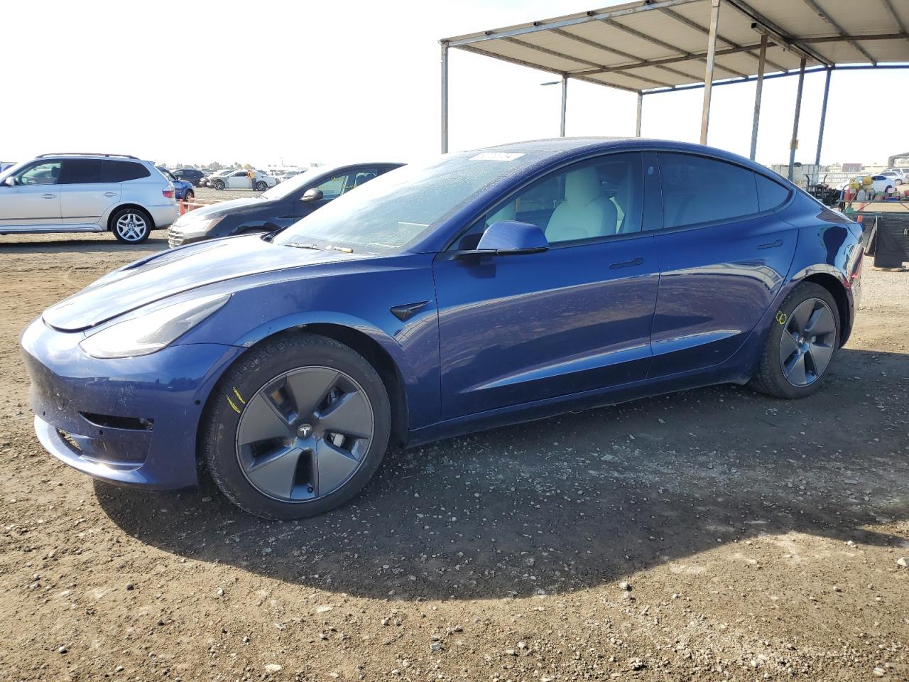 VIN 5YJ3E1EB9NF130799 2022 TESLA MODEL 3 no.1