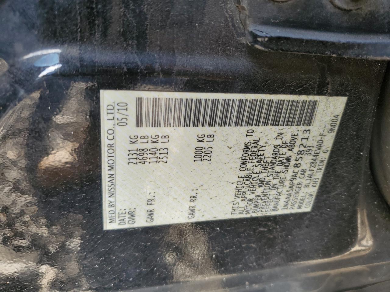 2010 Nissan Maxima - Image 12