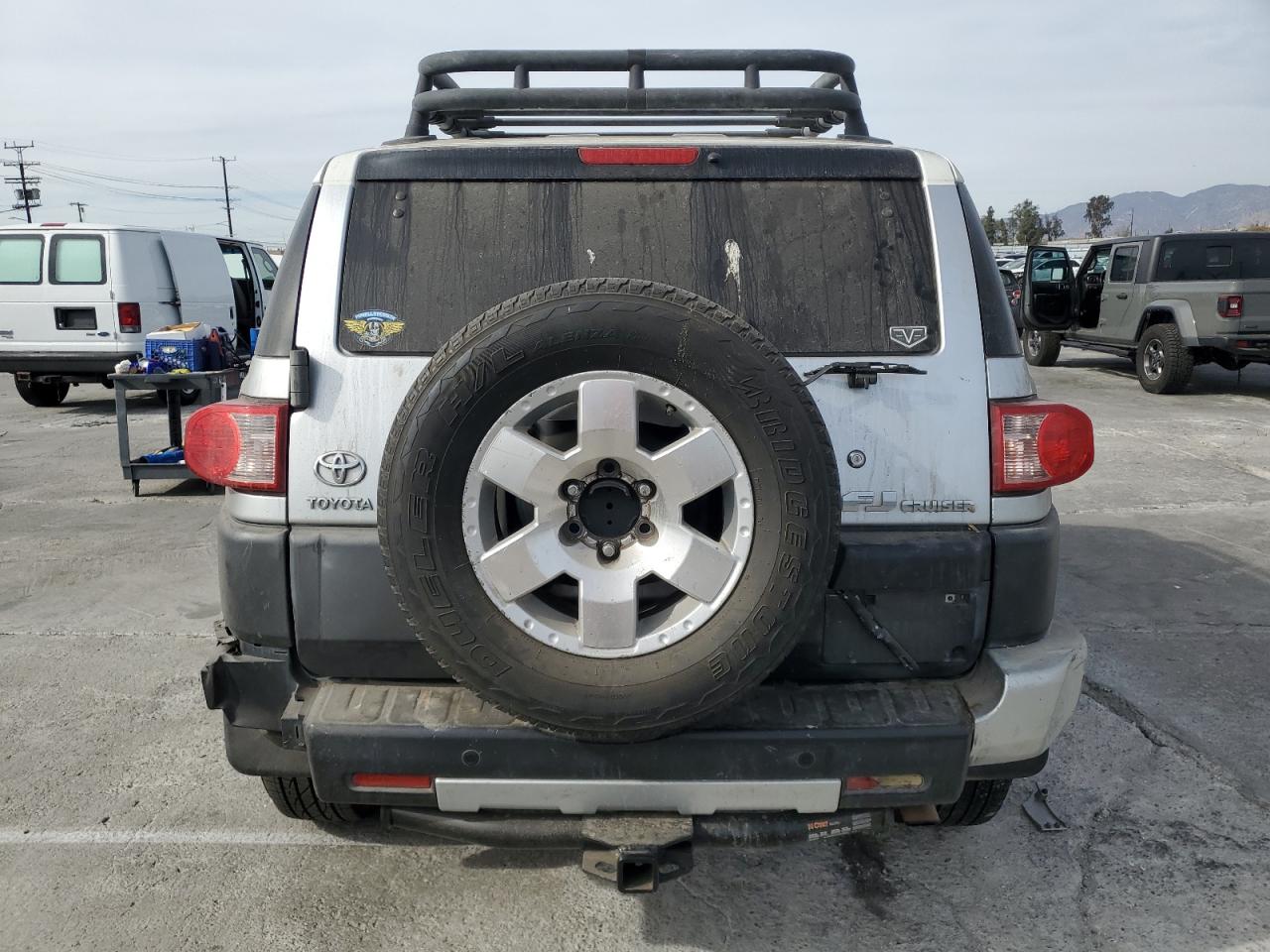 2007 Toyota Fj Cruiser VIN: JTEZU11F770017100 Lot: 79565114