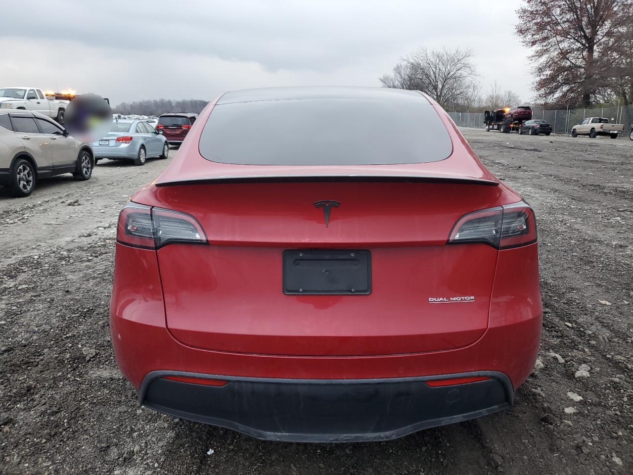 2022 Tesla Model Y VIN: 7SAYGDEF0NF443828 Lot: 82202394