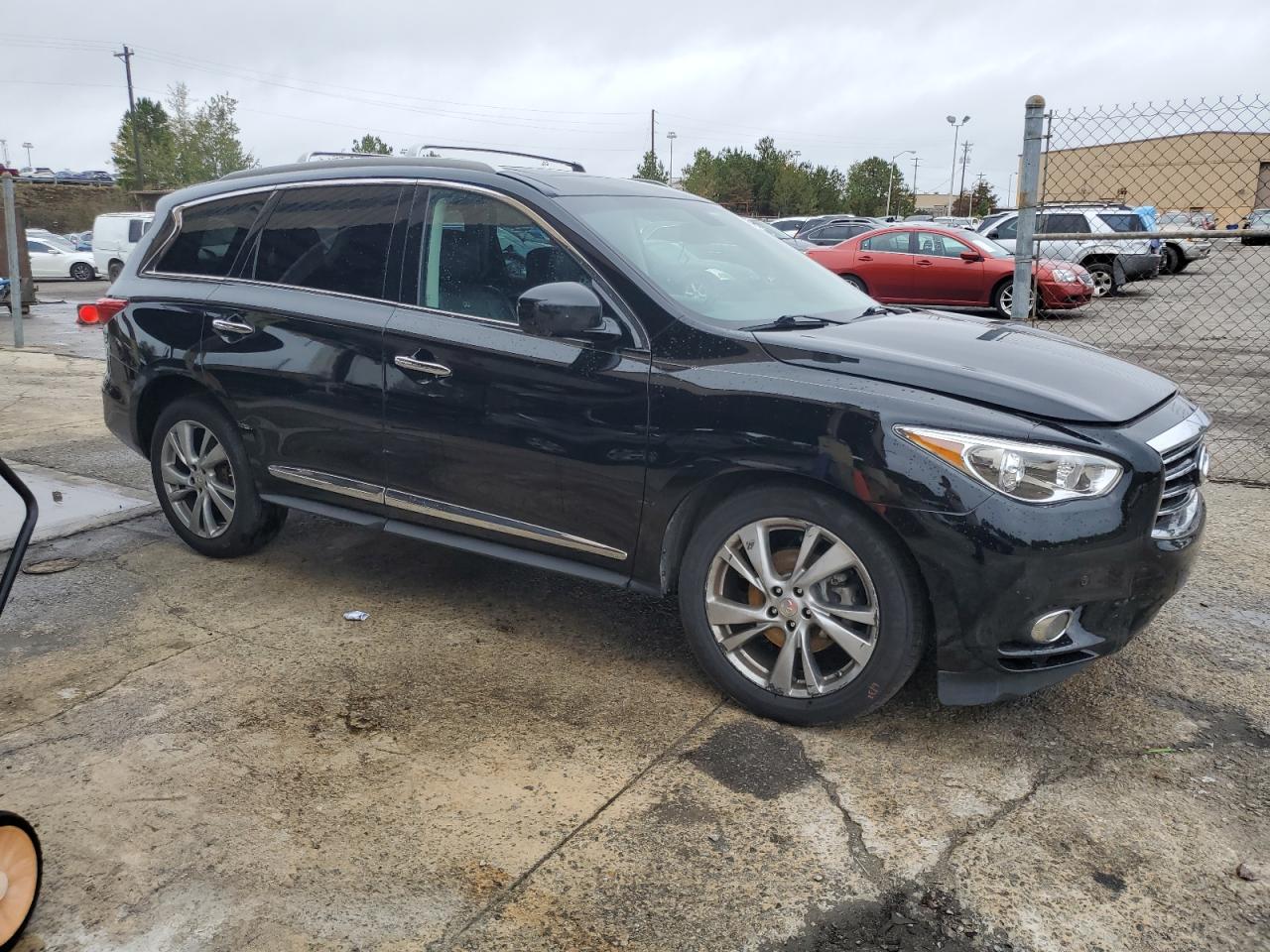 VIN 5N1AL0MMXEC530292 2014 INFINITI QX60 no.4