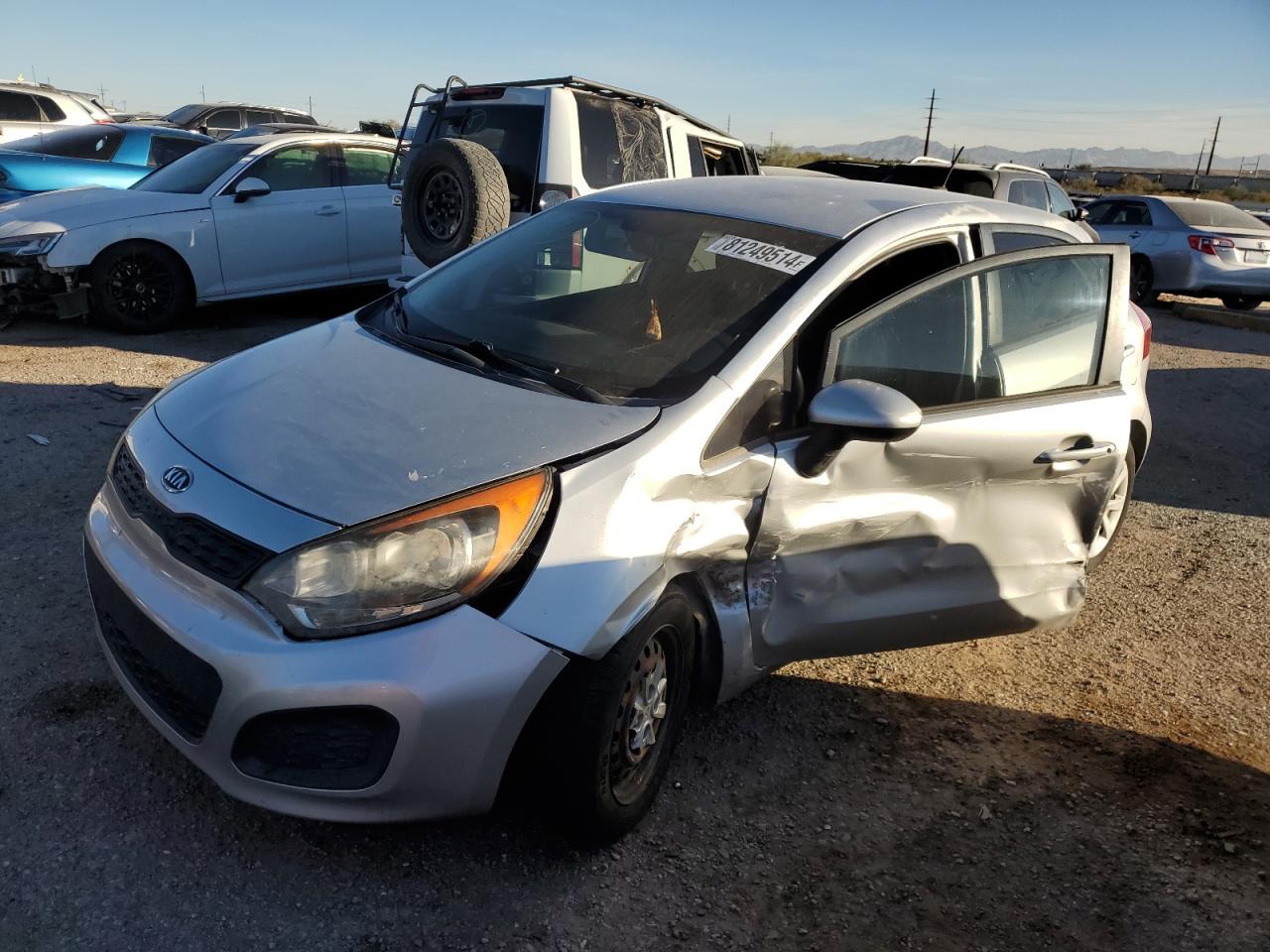 2012 Kia Rio Lx for Sale in Tucson, AZ - Side