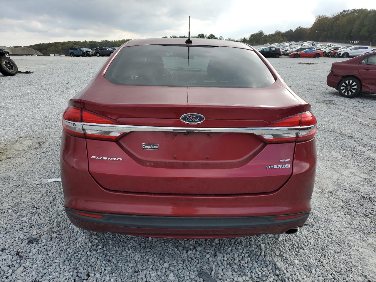 2017 Ford Fusion Se Hybrid VIN: 3FA6P0LU6HR314614 Lot: 79460494