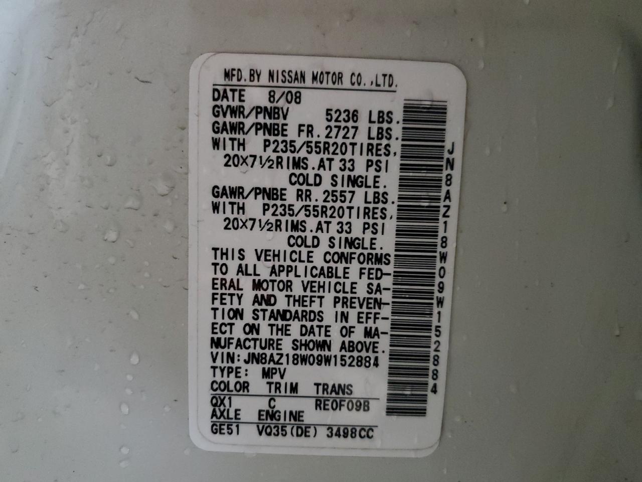 2009 Nissan Murano - Image 13