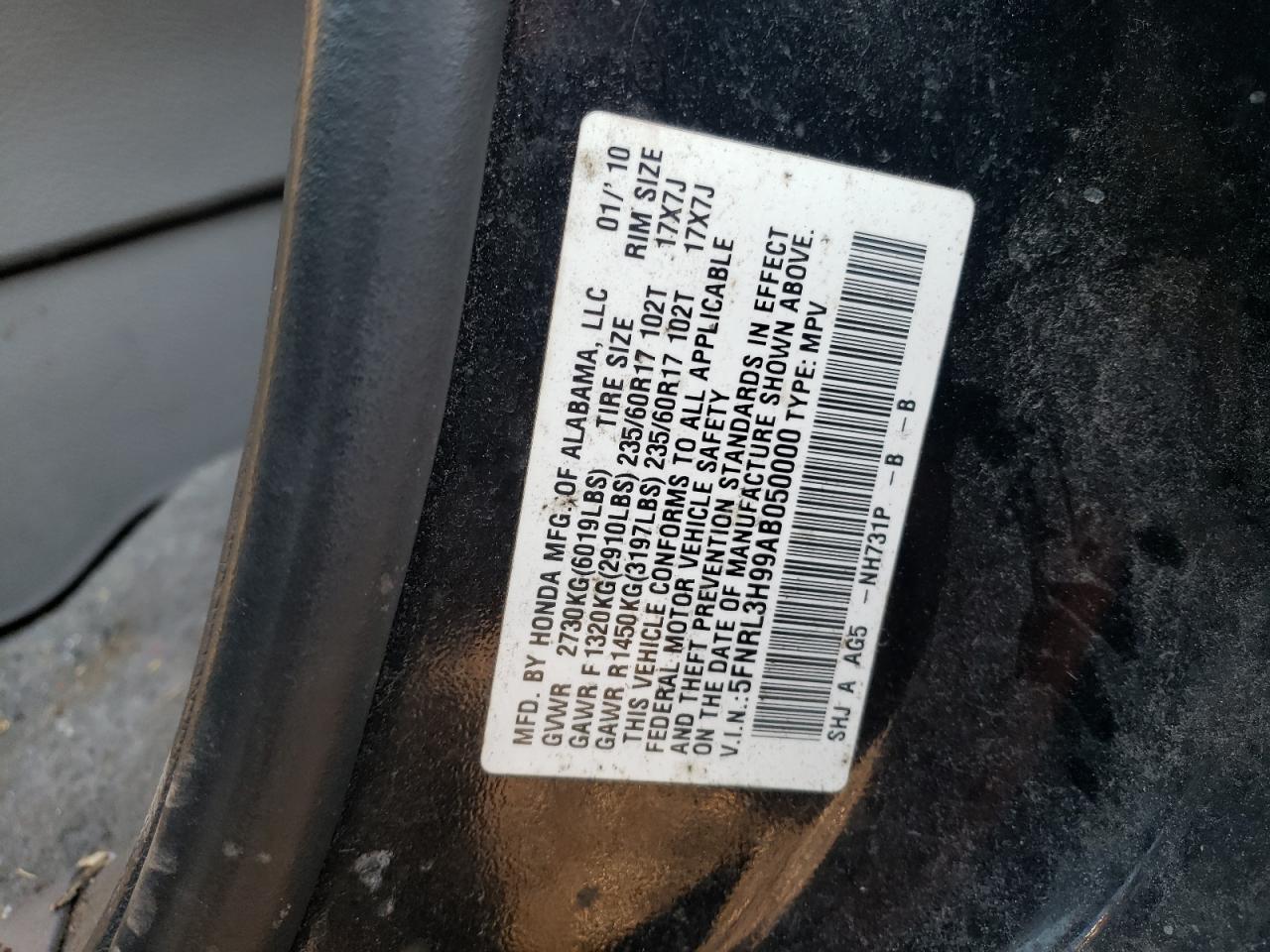 2010 Honda Odyssey - Image 13