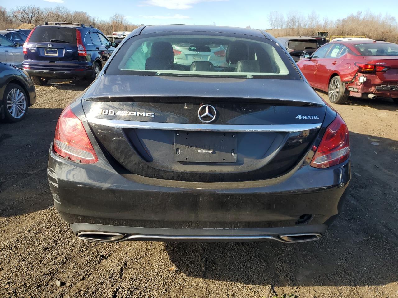 2017 Mercedes-Benz C 300 4Matic VIN: 55SWF4KB1HU184083 Lot: 80635884