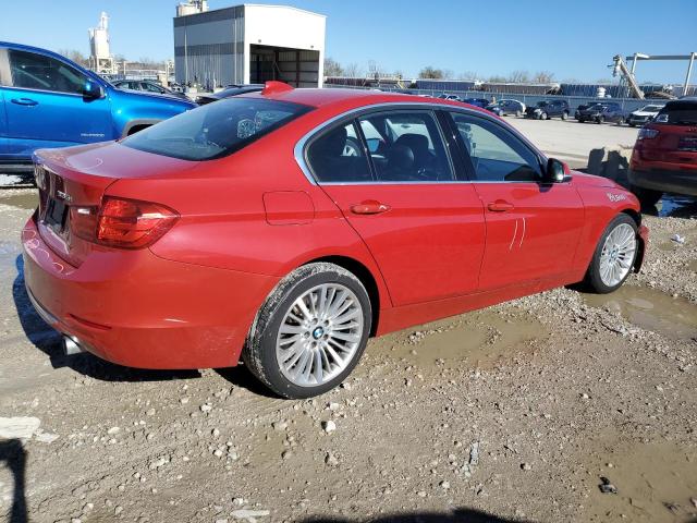  BMW 3 SERIES 2014 Червоний