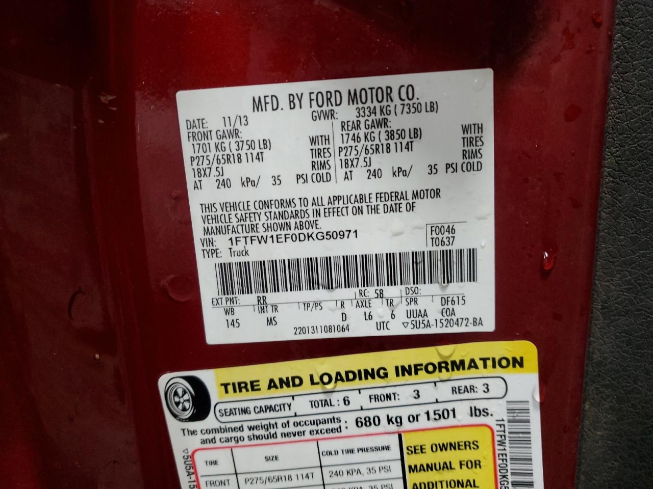 2013 Ford F-150 - Image 13