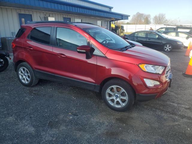  FORD ECOSPORT 2018 Red