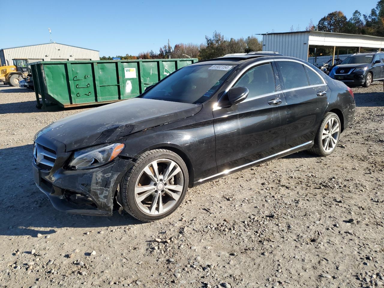 55SWF4JB5HU183164 2017 MERCEDES-BENZ C CLASS - Image 1