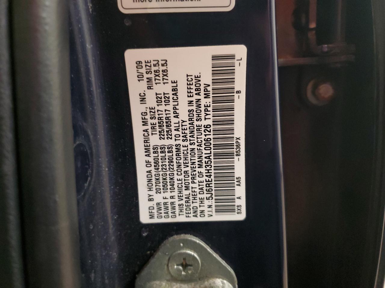 2010 Honda CR-V - Image 13
