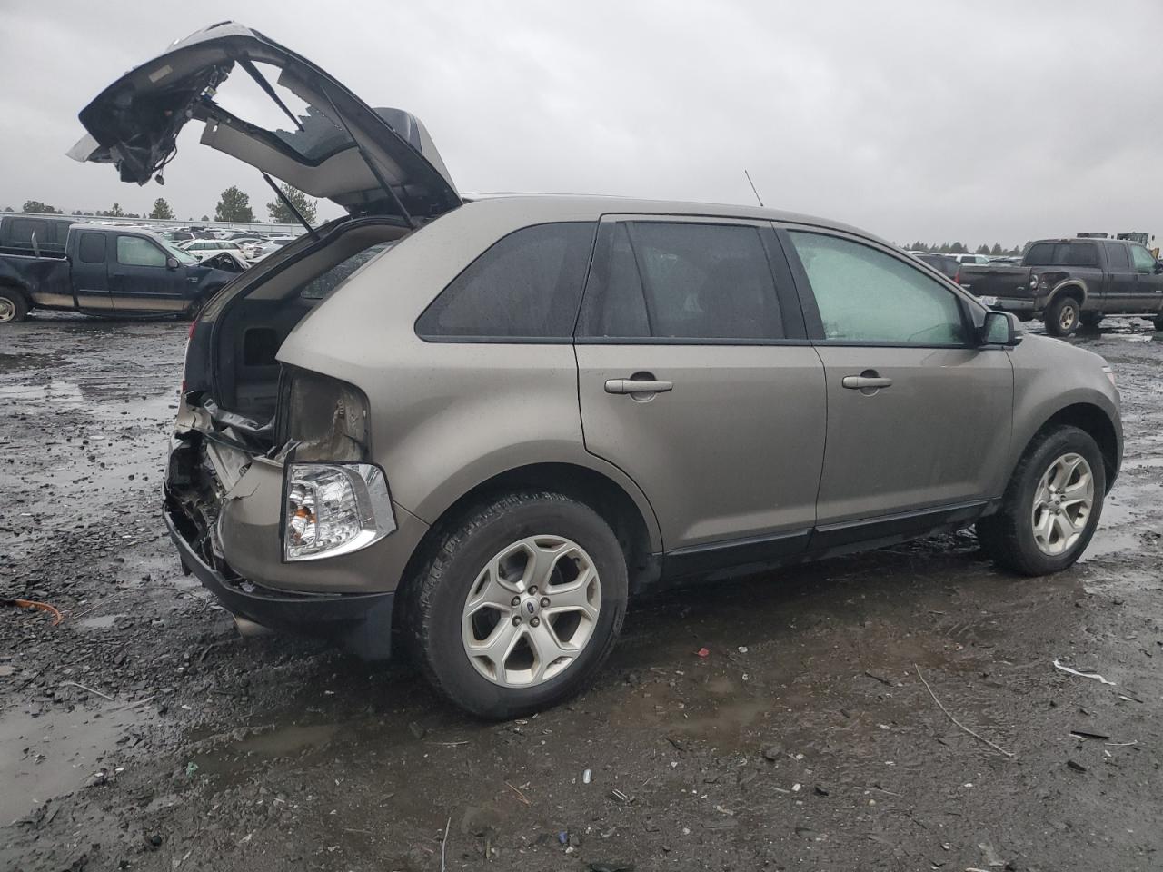 VIN 2FMDK4JC3EBB82239 2014 FORD EDGE no.3