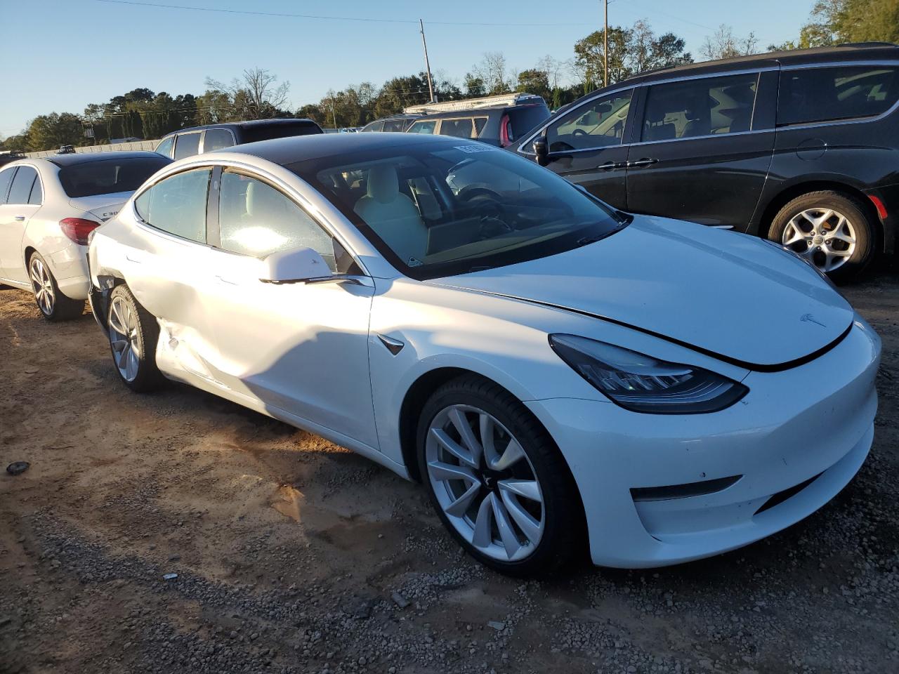 VIN 5YJ3E1EA2LF634986 2020 TESLA MODEL 3 no.4