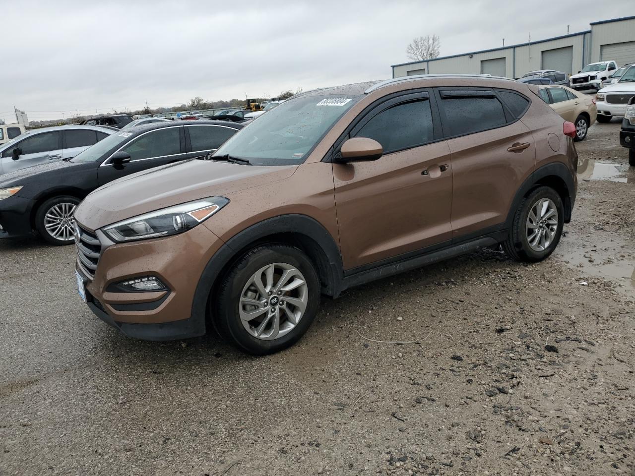 2016 Hyundai Tucson Limited zu verkaufen in Kansas City, KS - Vandalism