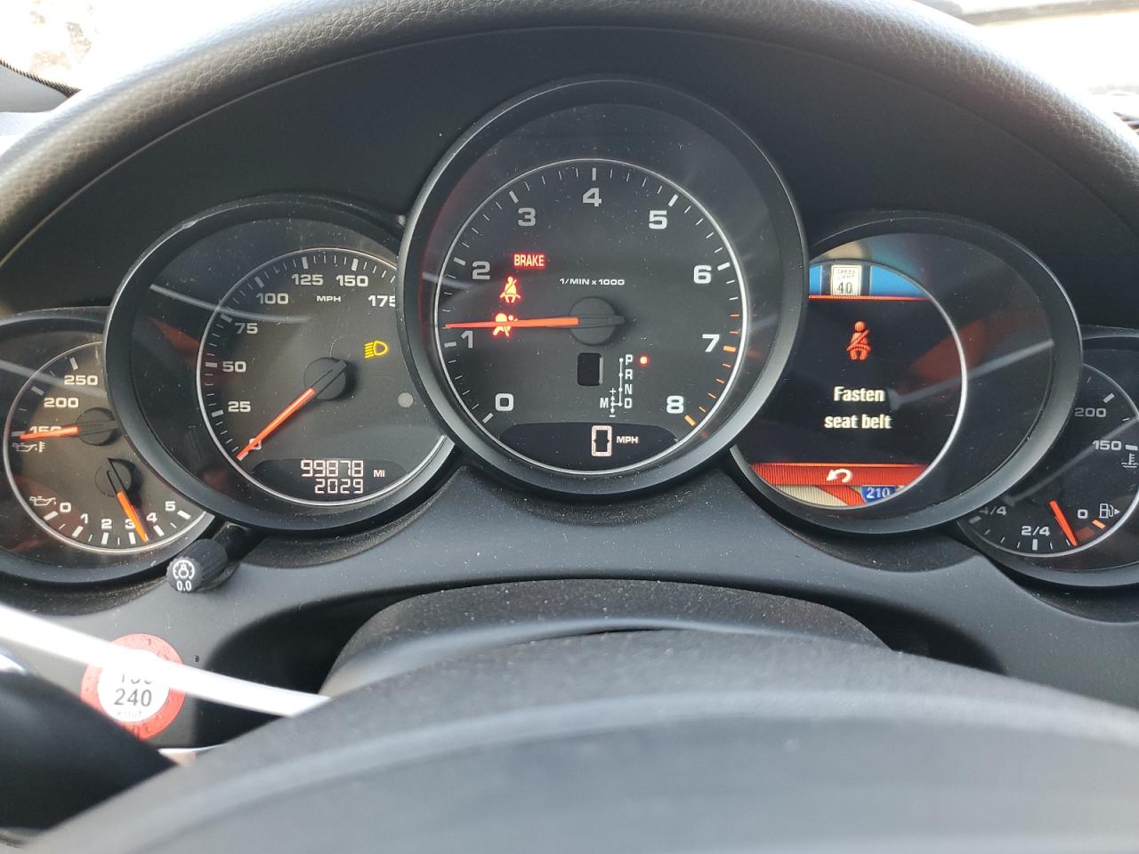 2012 Porsche Cayenne VIN: WP1AA2A22CLA10009 Lot: 81610134