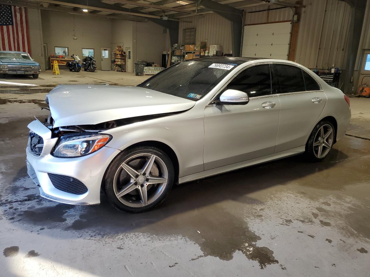 VIN 55SWF4KB2FU063088 2015 MERCEDES-BENZ C-CLASS no.1