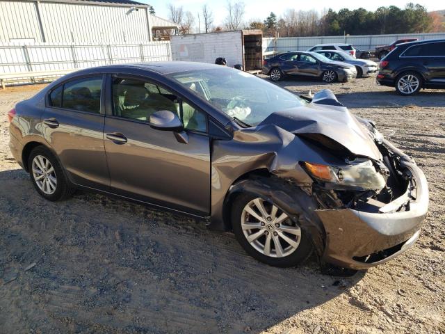  HONDA CIVIC 2012 Gray