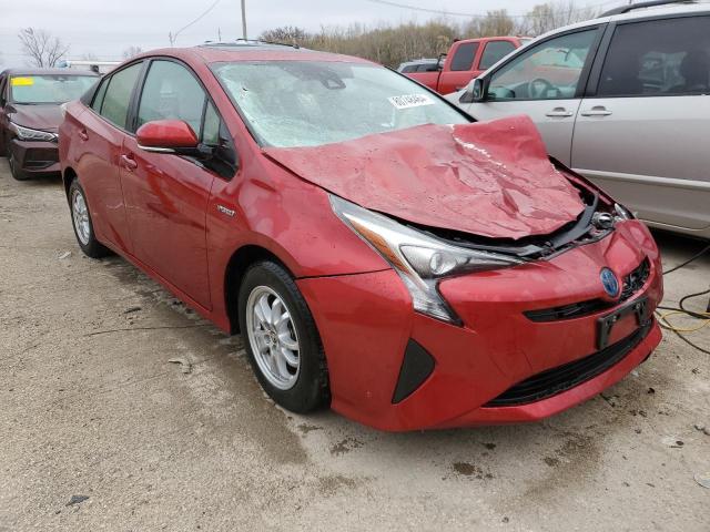  TOYOTA PRIUS 2016 Красный