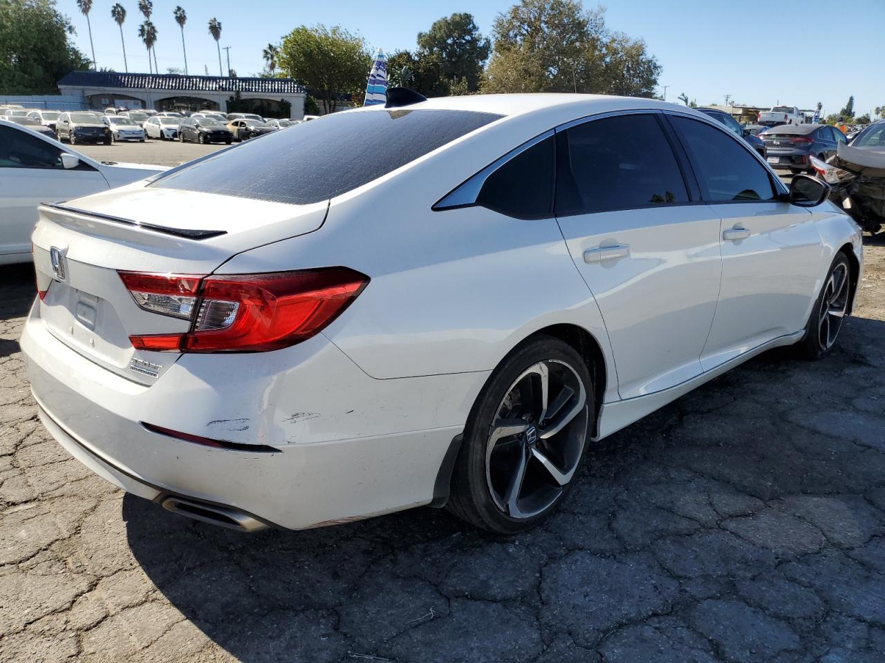 2022 Honda Accord Sport Se VIN: 1HGCV1F4XNA055539 Lot: 79675014