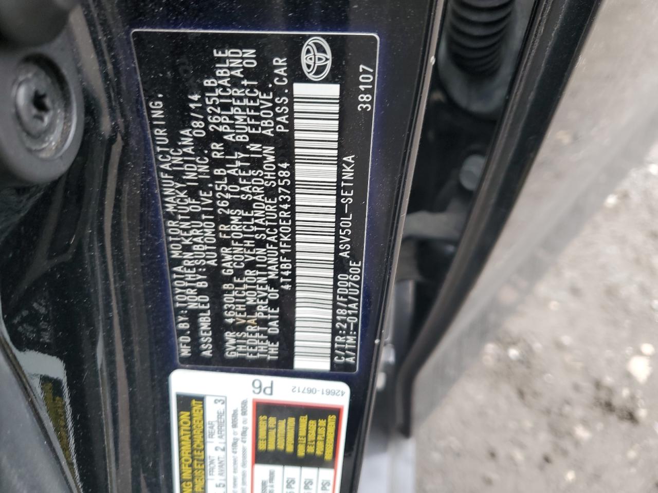 2014 Toyota Camry - Image 12