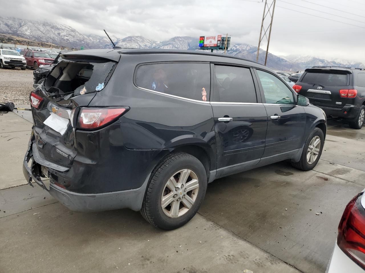 VIN 1GNKRJKD0DJ236191 2013 CHEVROLET TRAVERSE no.3