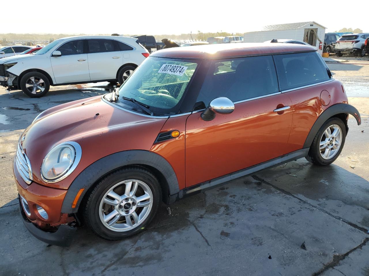 2011 Mini Cooper VIN: WMWSU3C53BT096484 Lot: 80749374