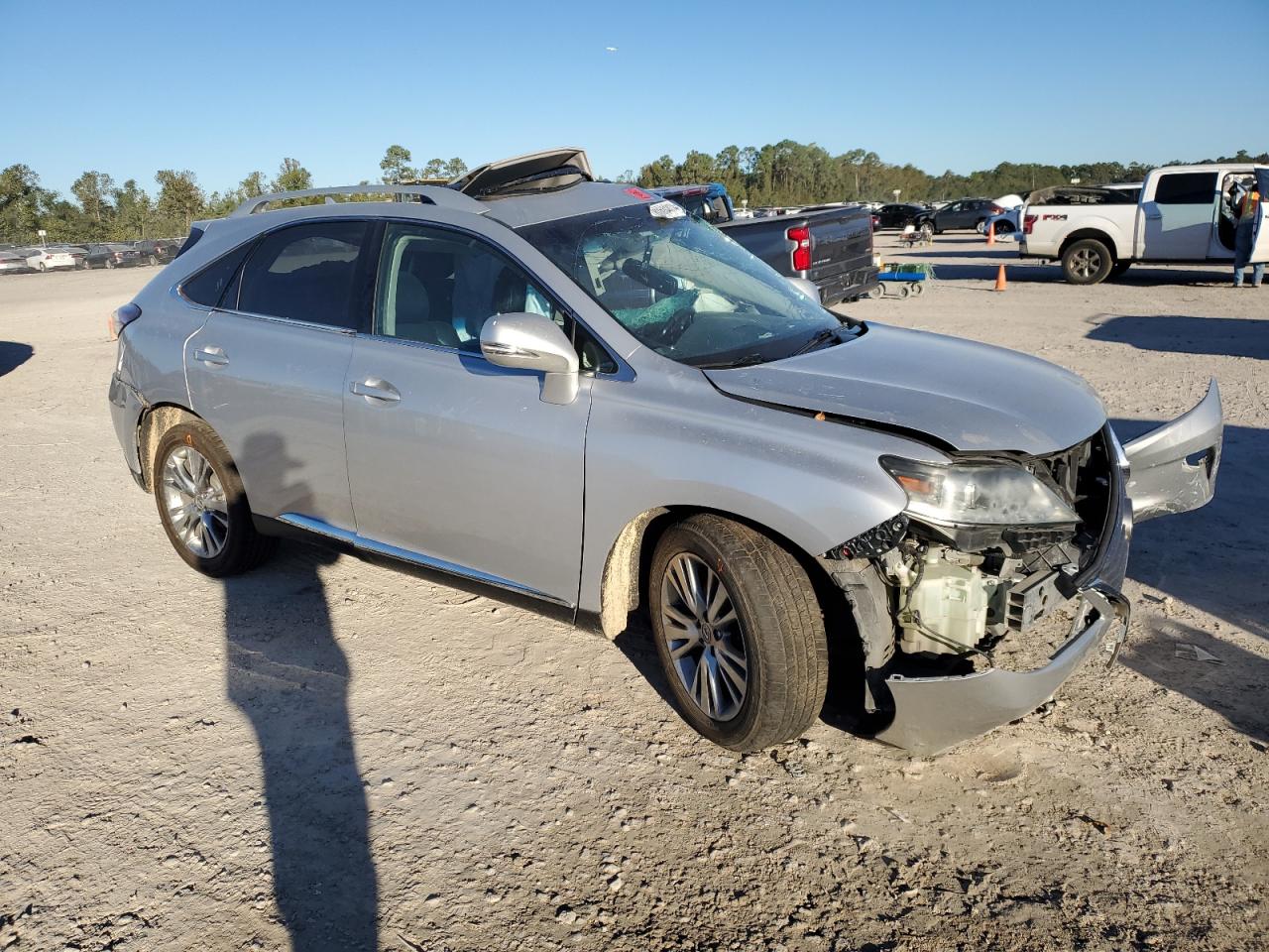 VIN 2T2ZK1BA5DC110014 2013 LEXUS RX350 no.4