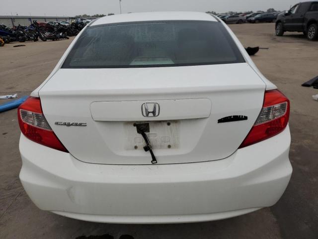  HONDA CIVIC 2012 White