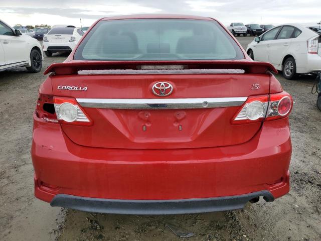 Sedans TOYOTA COROLLA 2013 Red