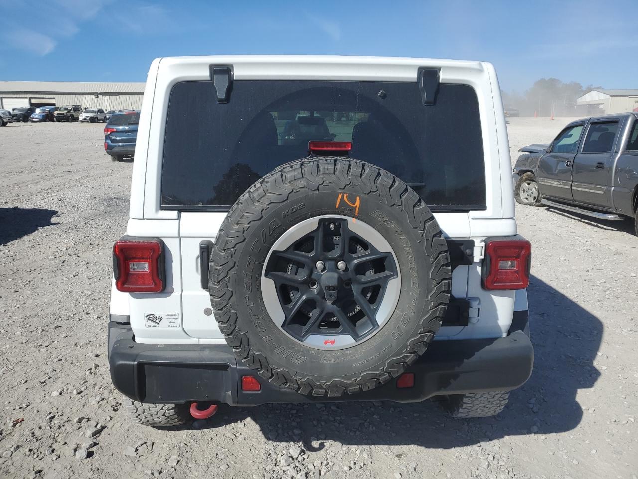 2020 Jeep Wrangler Unlimited Rubicon VIN: 1C4HJXFG7LW110641 Lot: 80449584