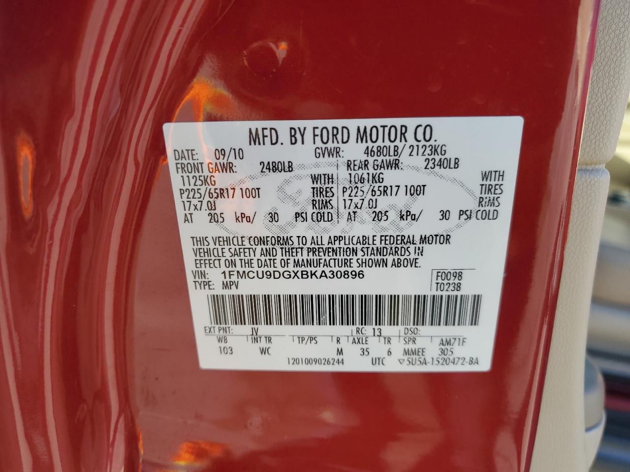 2011 Ford Escape - Image 13