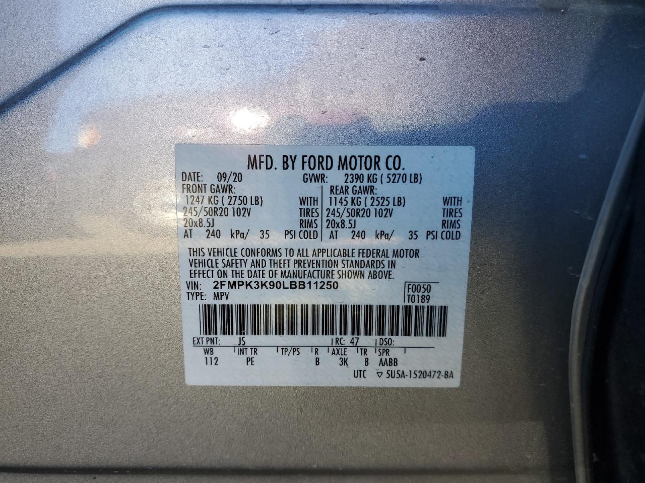 2020 Ford Edge - Image 12