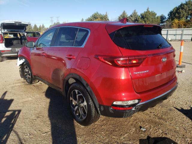  KIA SPORTAGE 2022 Червоний