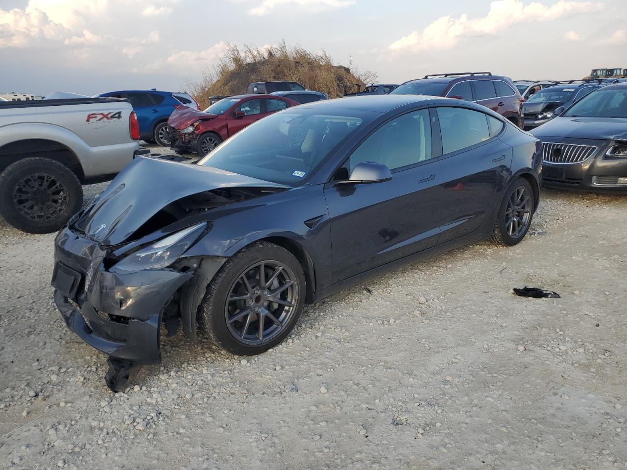 VIN 5YJ3E1EA3MF089673 2021 TESLA MODEL 3 no.1